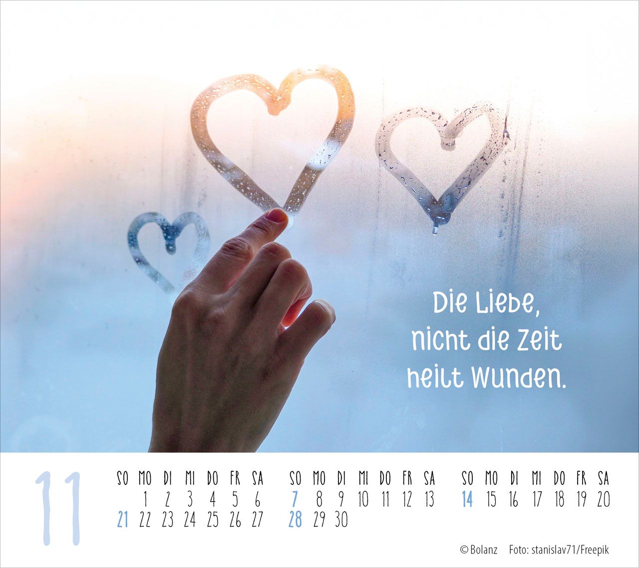 Tischkalender - Gute Wünsche für dich 2027 Tischkalender