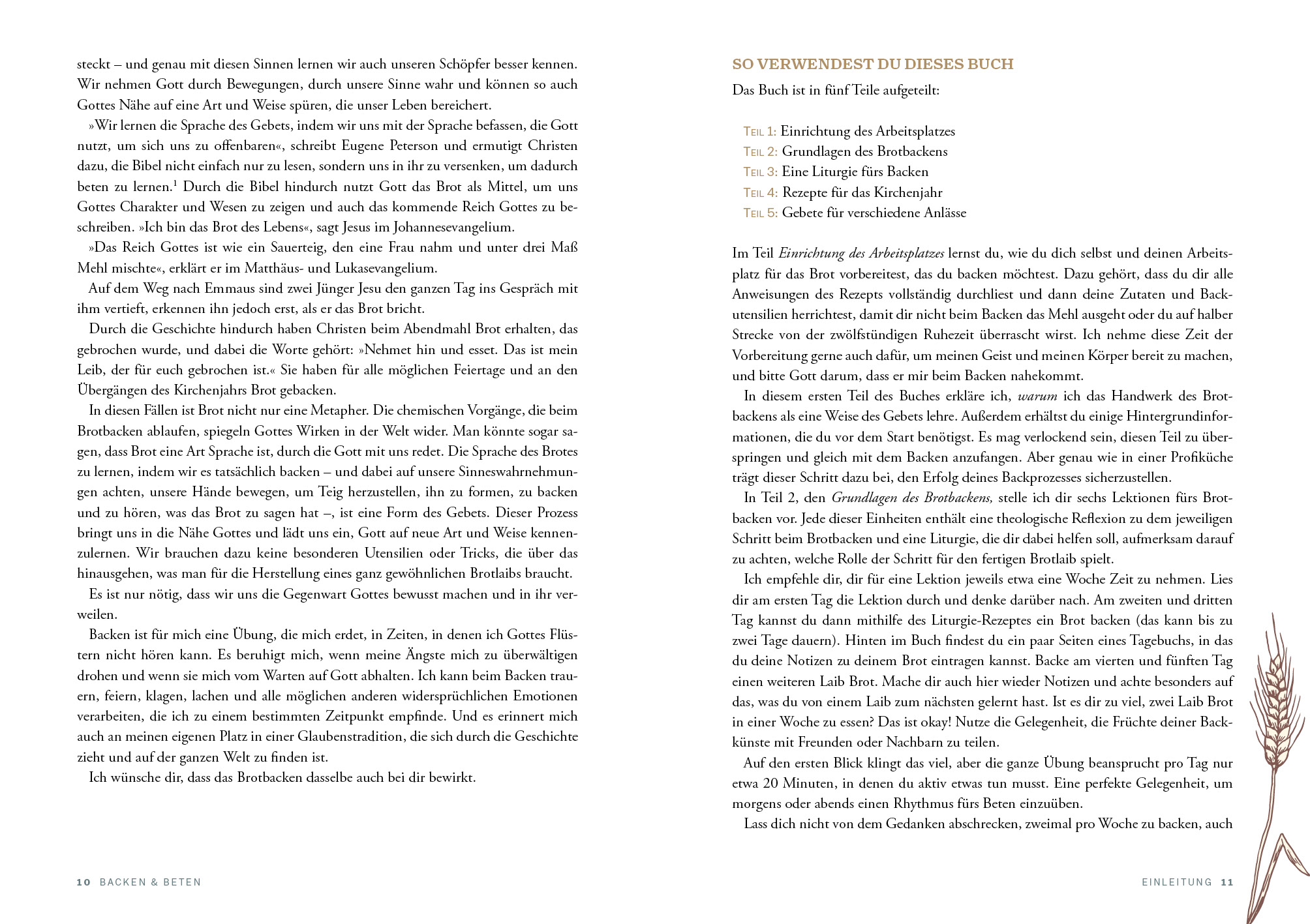 Buch - Backen & Beten