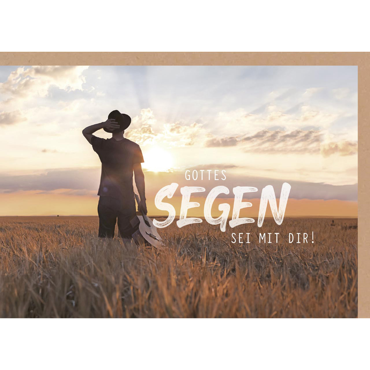 Faltkarte 'Gottes Segen sei mit dir!' 1X
