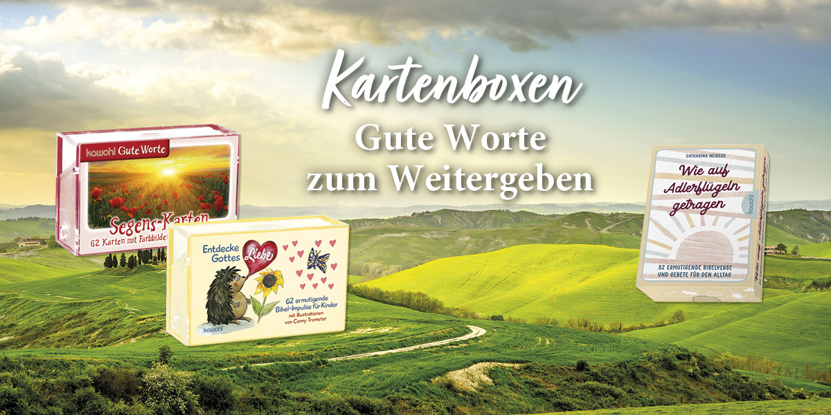 Kartenboxen – Gute Worte zum Weitergeben