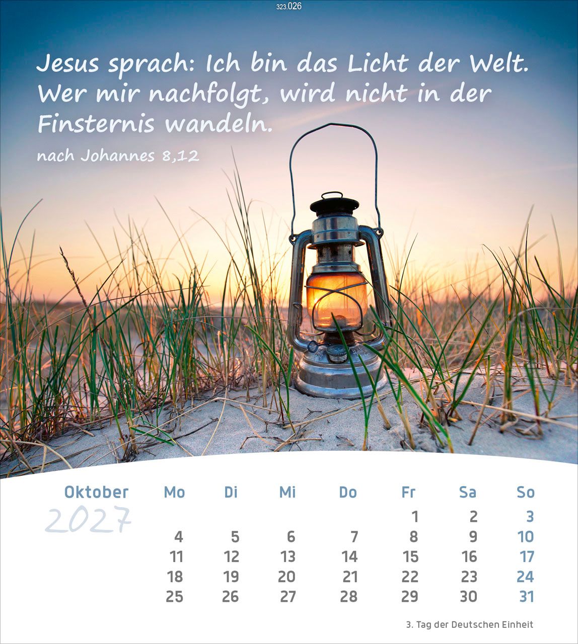 Postkartenkalender - Leben für Dich 2027 - Deutsch