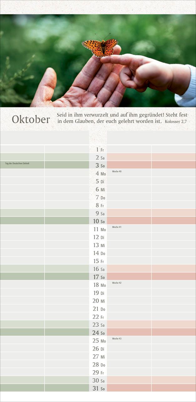 Terminkalender - Wir zwei 2027