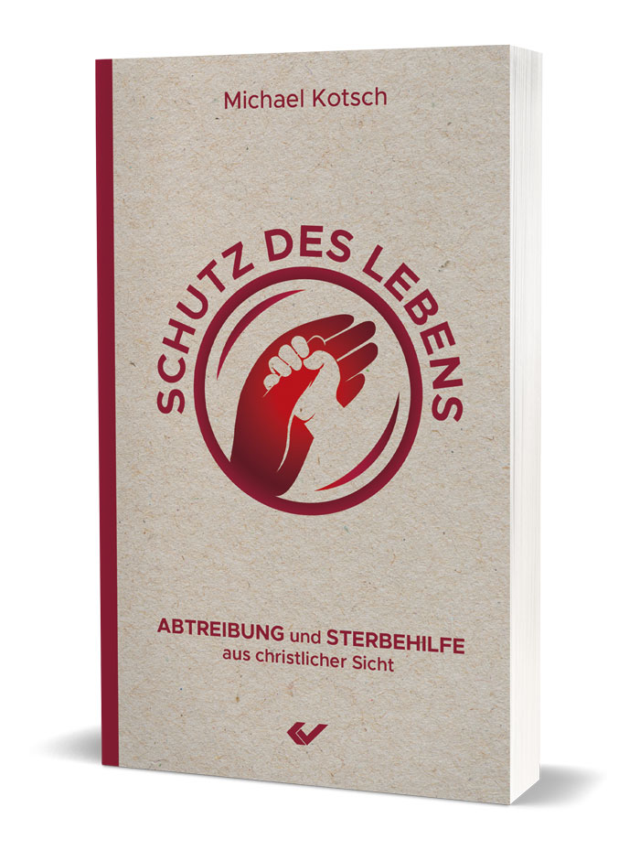Buch - Schutz des Lebens - Buch Hände rot