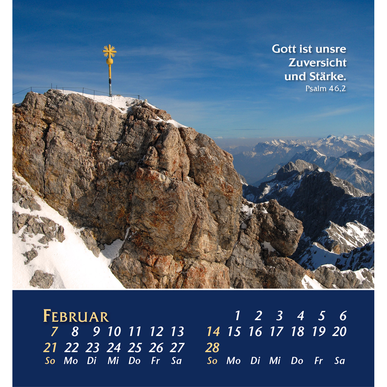 Aufstellkalender - Aus der Stille leben 2027