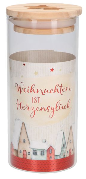 Spardose - Weihnachten ist Herzensglück