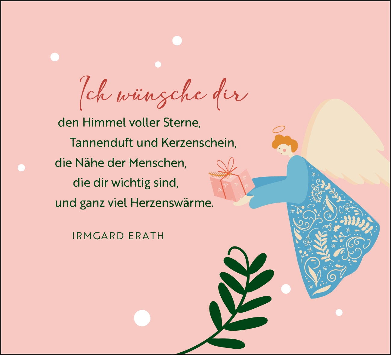Aufstellbuch - Kleines Weihnachtsglück für dich