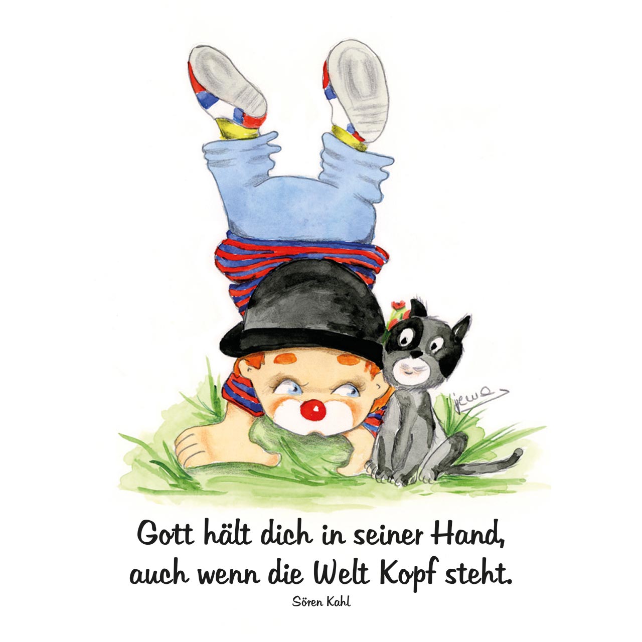Gott hält dich in seiner Hand