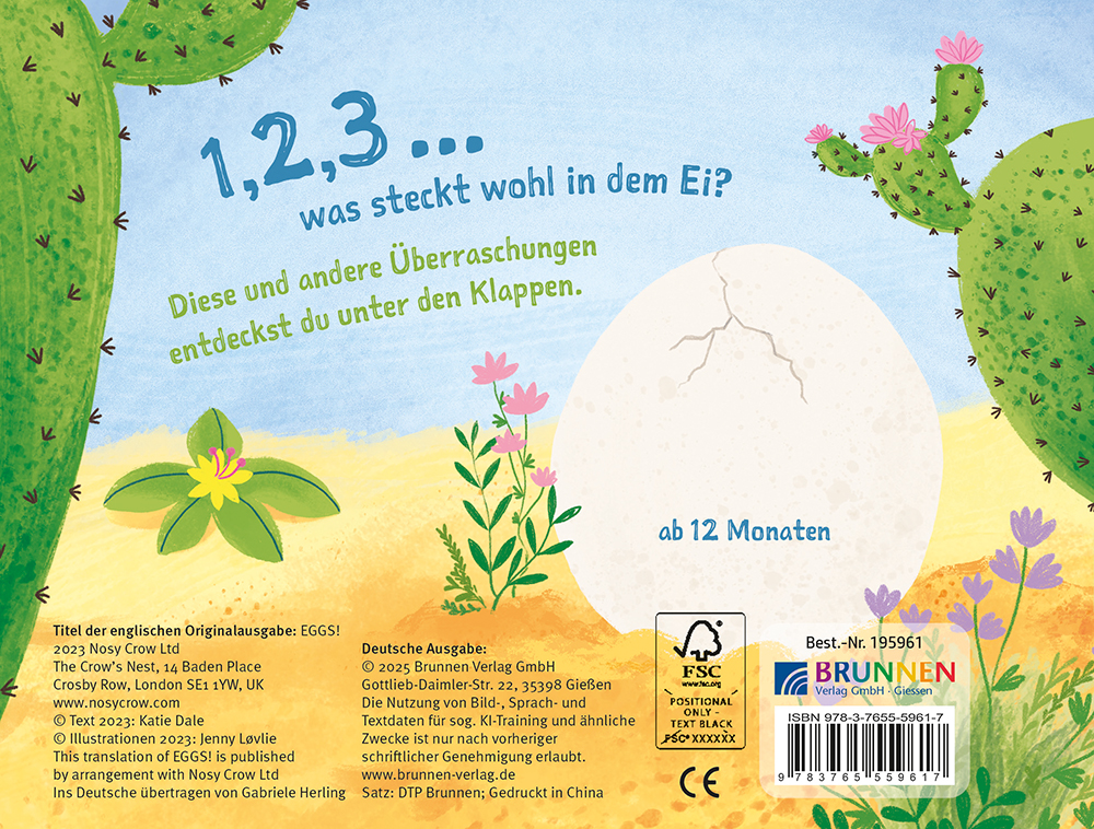 Buch - 1,2,3 ... was schlüpft da aus dem Ei?