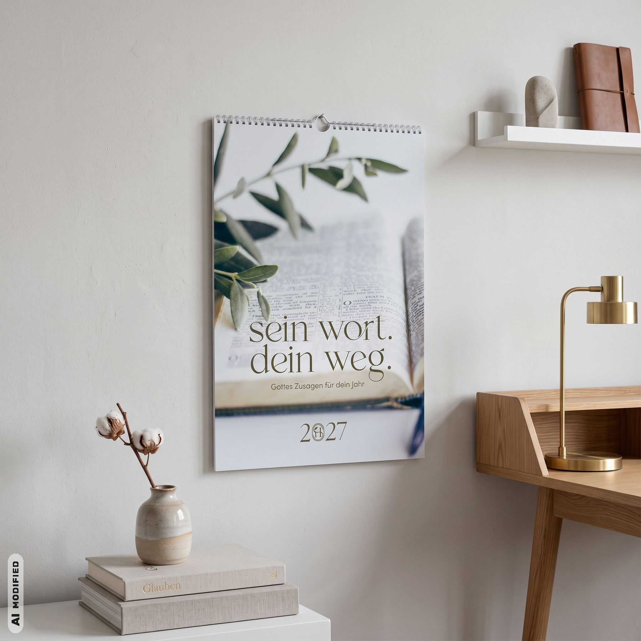 Wandkalender - Sein Wort. Dein Weg. 2027