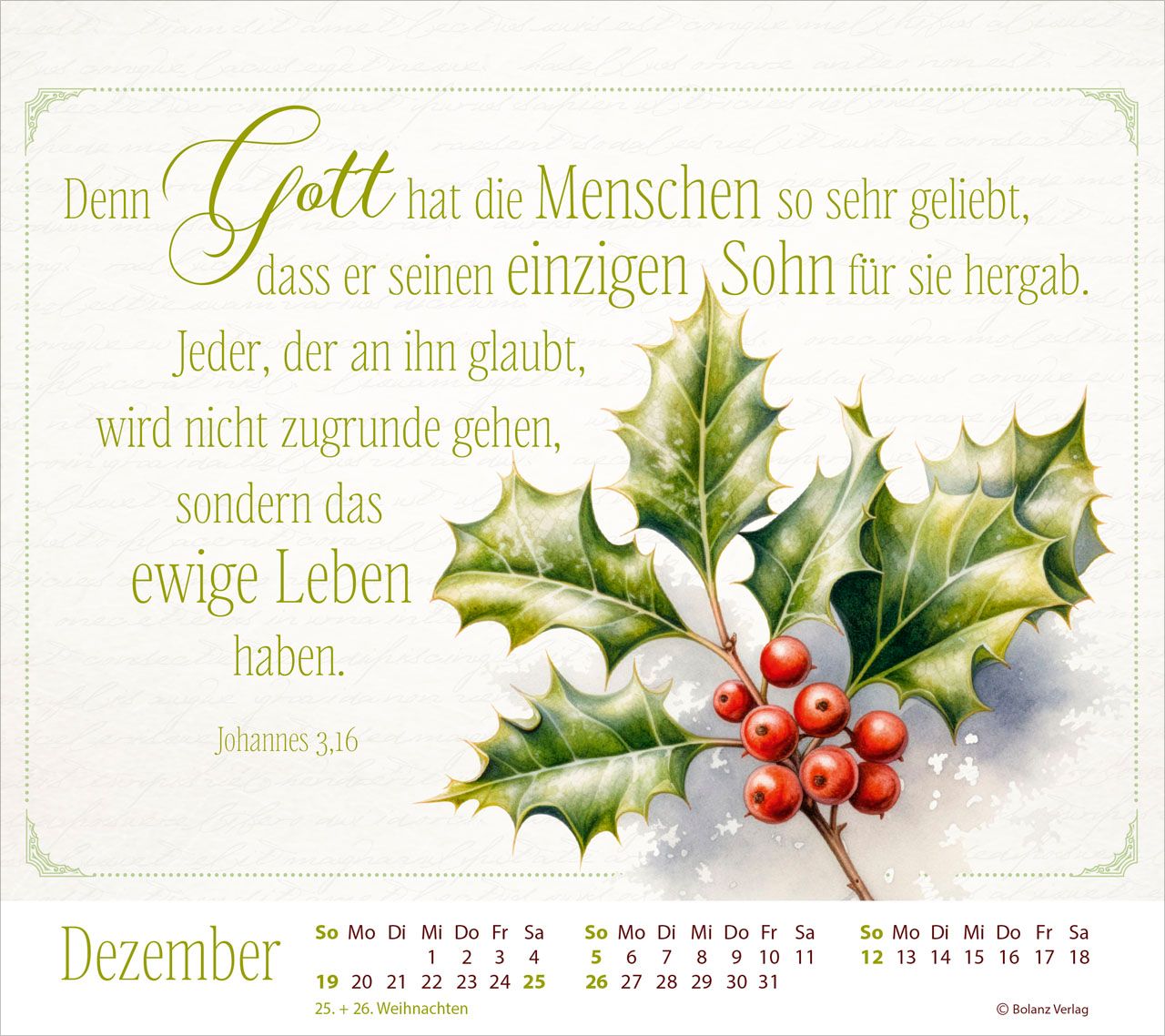 Tischkalender - Wortpoesie 2027 Tischkalender
