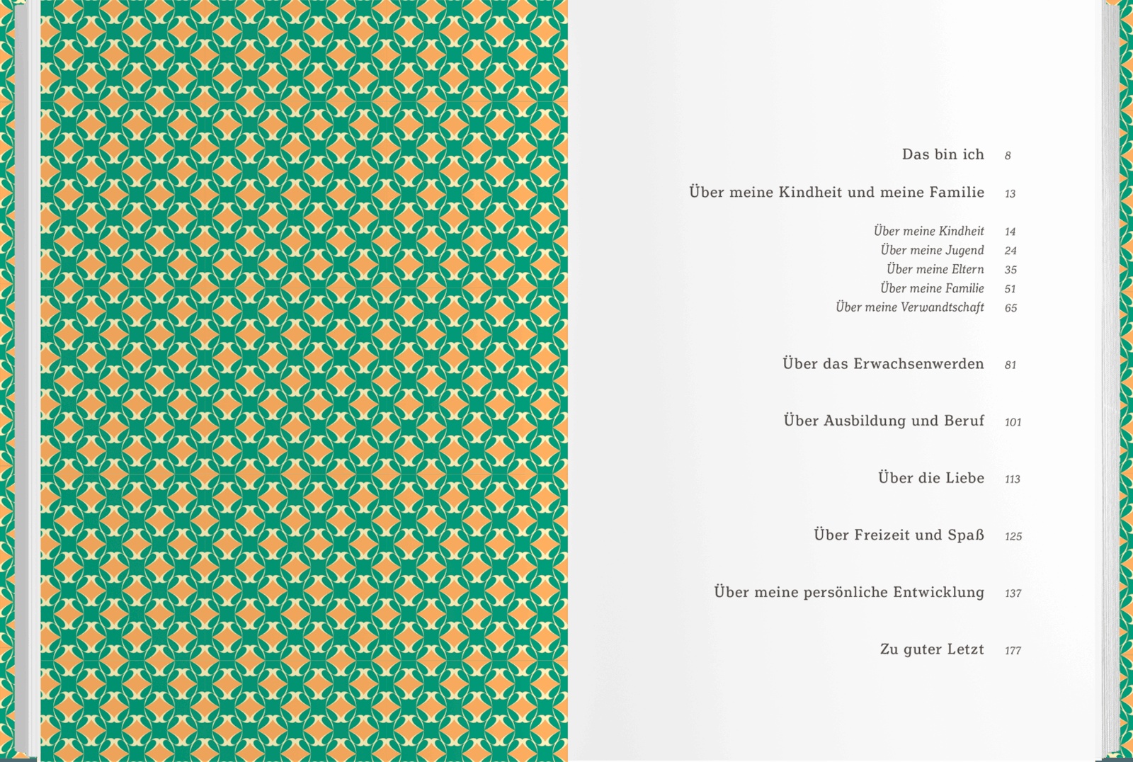 Buch - Erzähl mal von dir