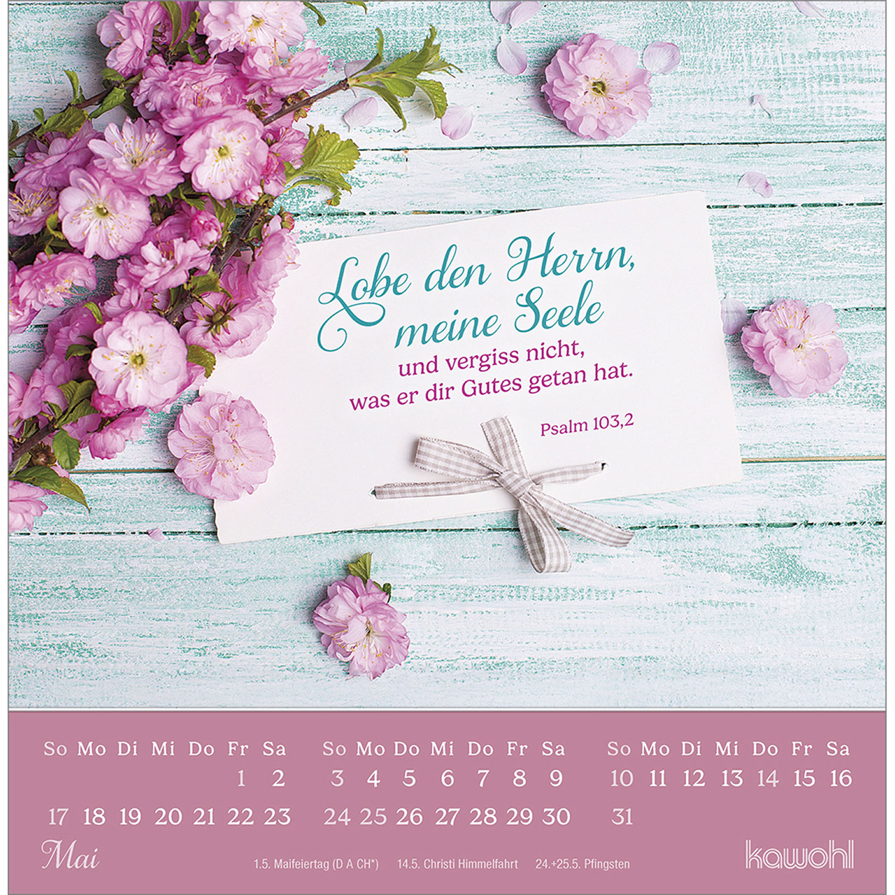 Postkartenkalender - Lieblingsworte für dich 2026