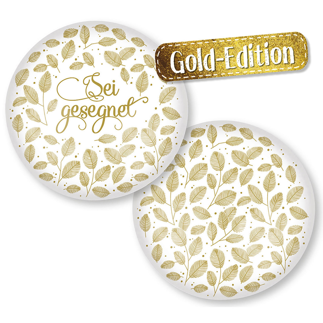 Magnet-Set: Sei gesegnet Magnet - Magnet-Set: Sei gesegnet - Blatt-Muster