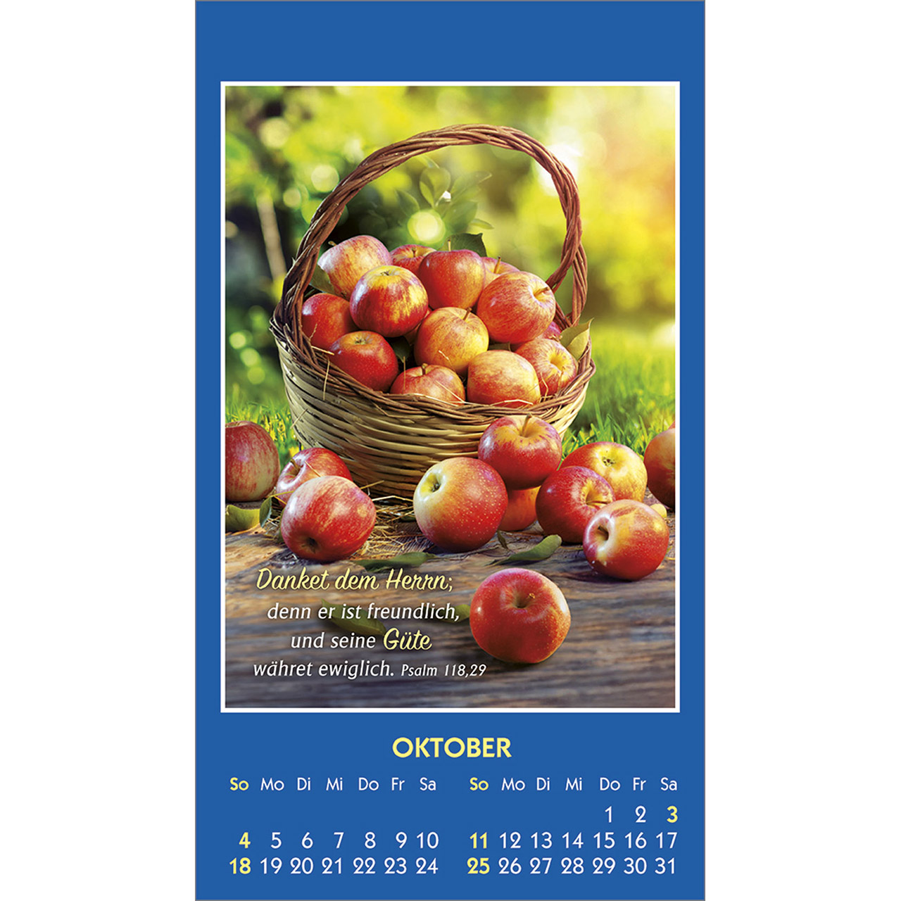 Aufkleberkalender - Gottes Wort - Licht für den Tag 2026