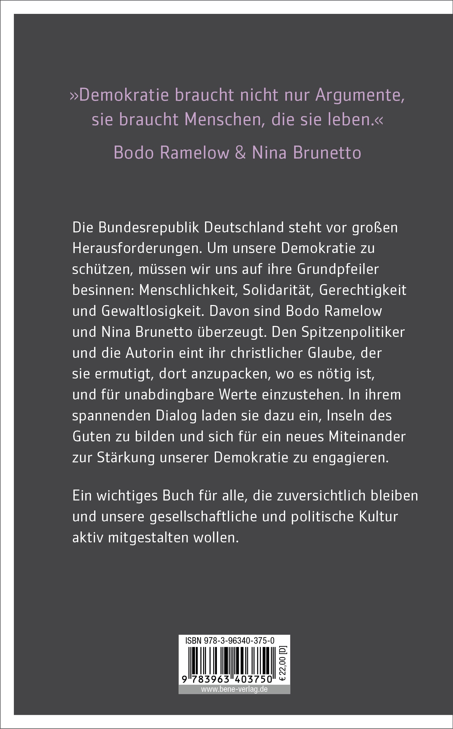 Buch - Nie den Glauben verlieren