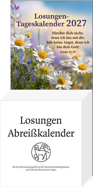Abreißkalender - Losungen-Tageskalender 2027