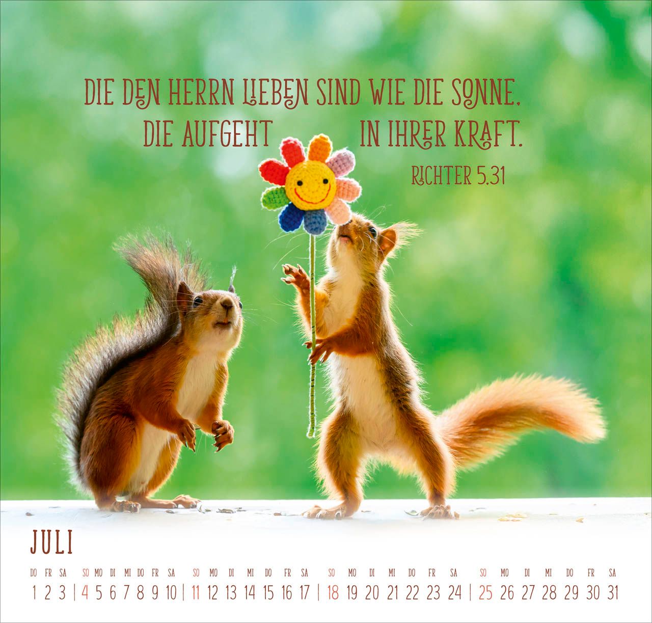 Wandkalender - Du machst mich froh 2027