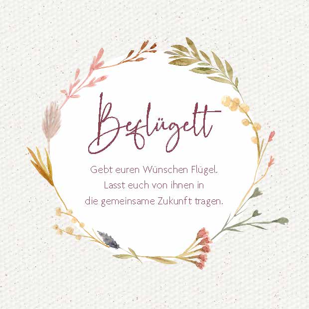 Geschenkbuch - Gebt euren Wünschen Flügel