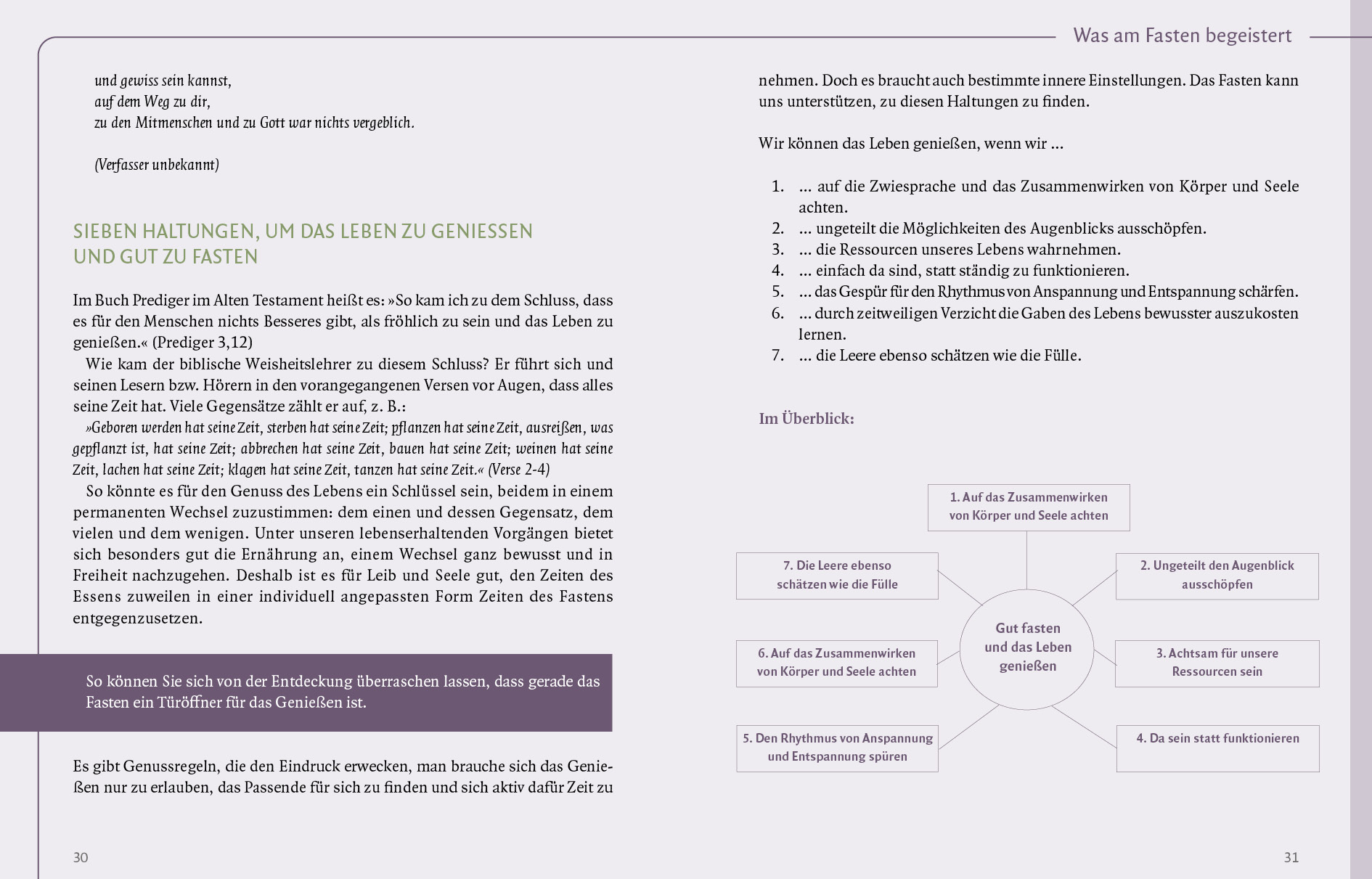 Buch - Einfach fasten - gesünder leben