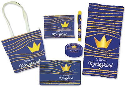 Paket-Angebot - Du bist ein Königskind - Krone