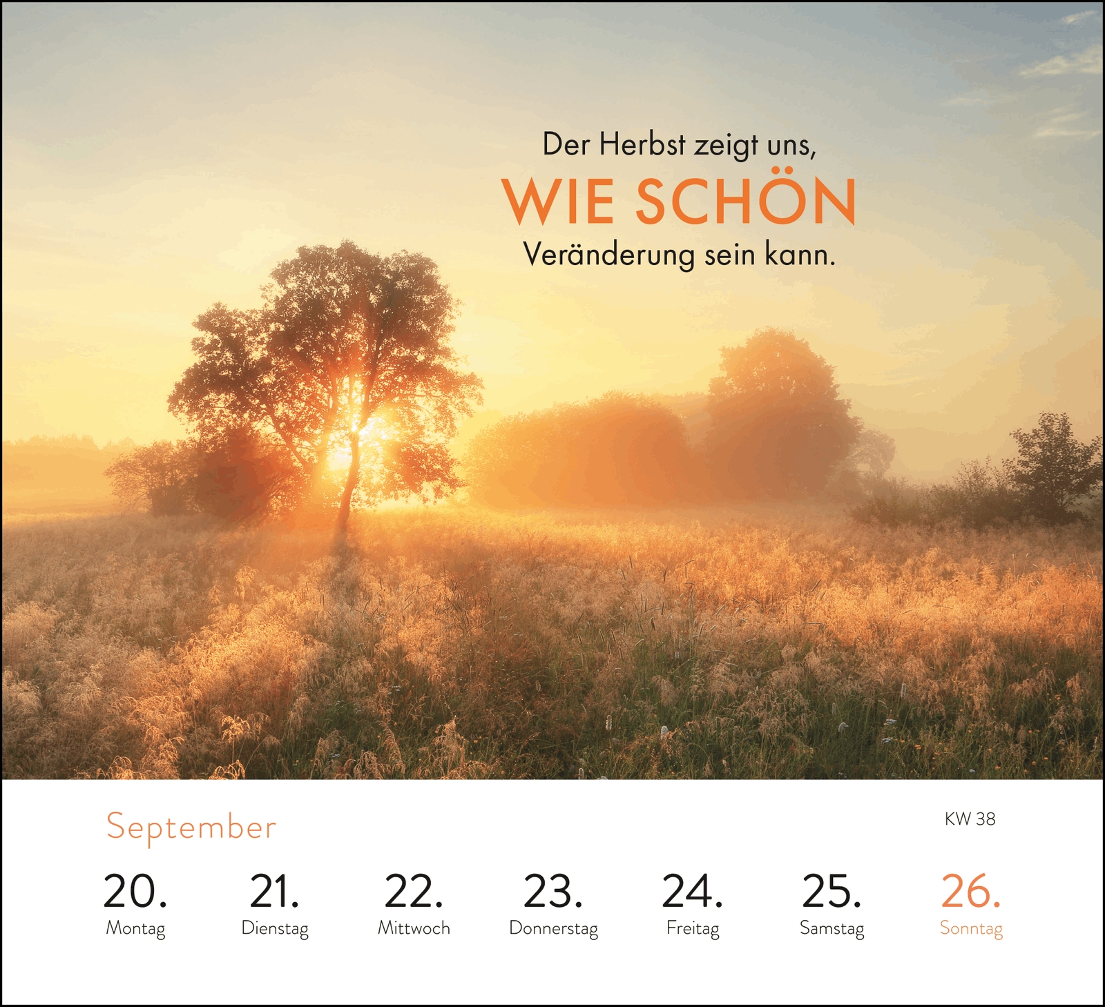 Aufstellkalender - Kleine Atempausen für dich 2027