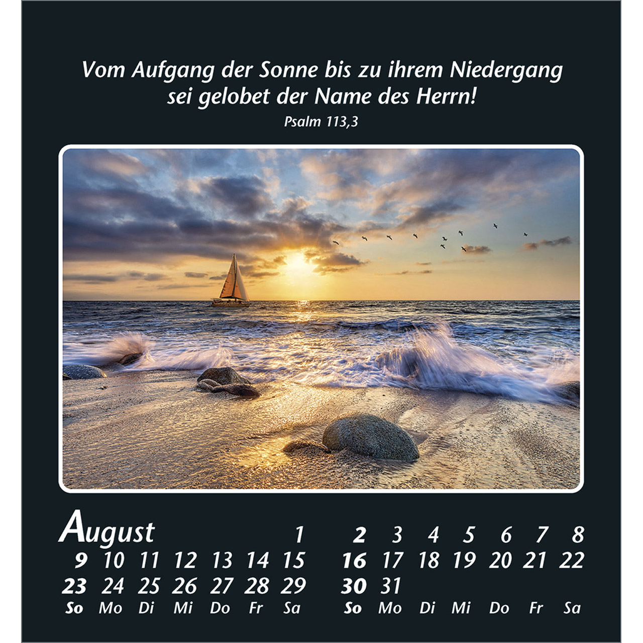 Tischkalender - Zeit der Stille 2026