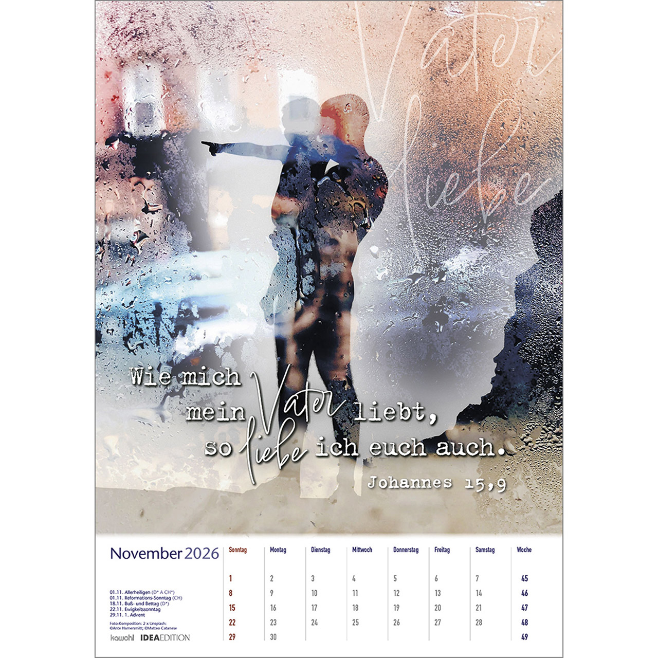 Posterkalender - Auf seinem Weg 2026