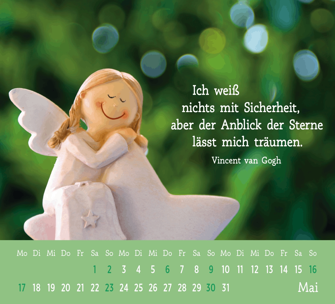 Aufstellkalender - Der kleine Schutzengelkalender 2027