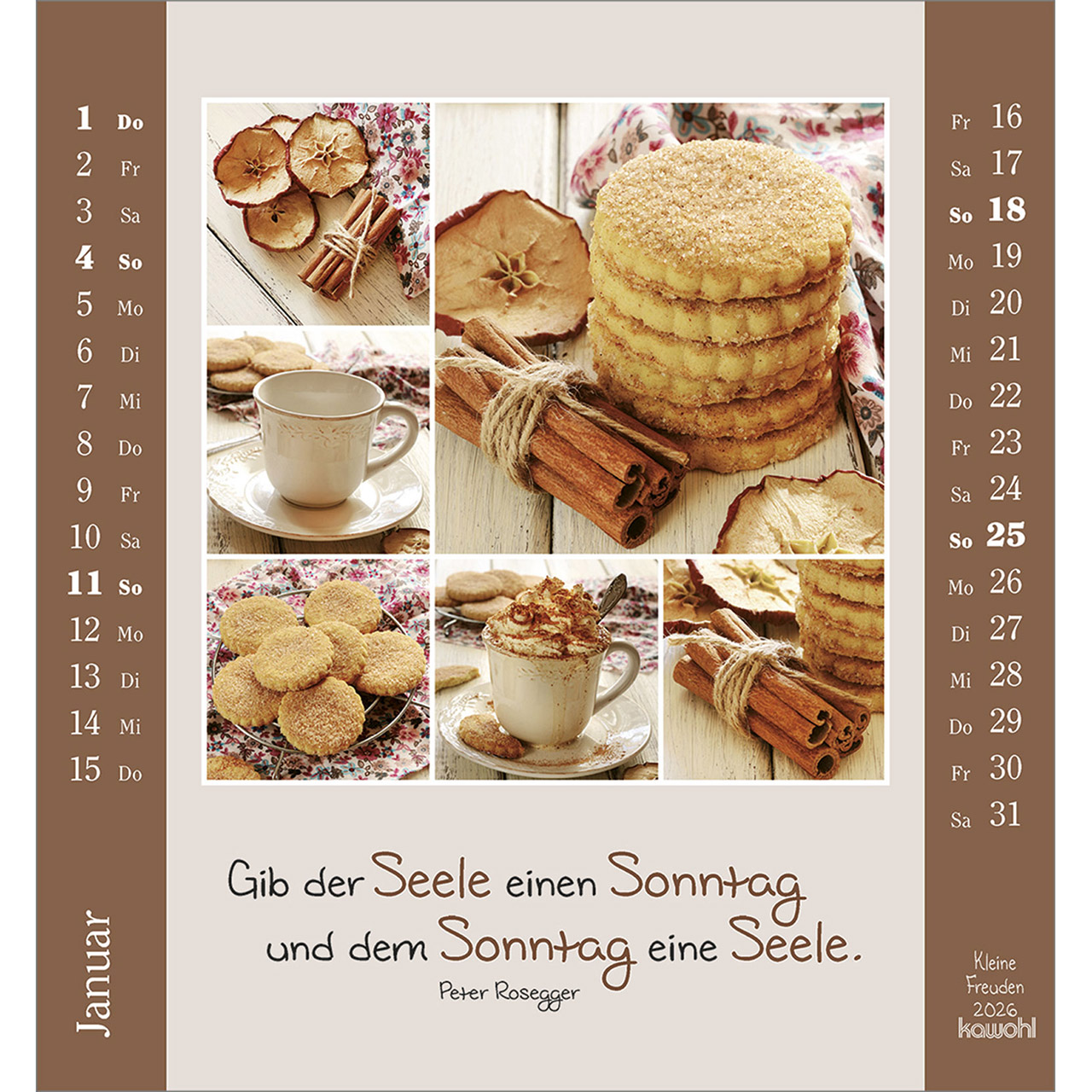 Tischkalender - Kleine Freuden 2026