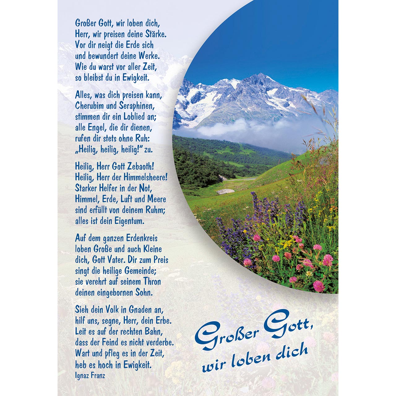 Großer Gott, wir loben dich