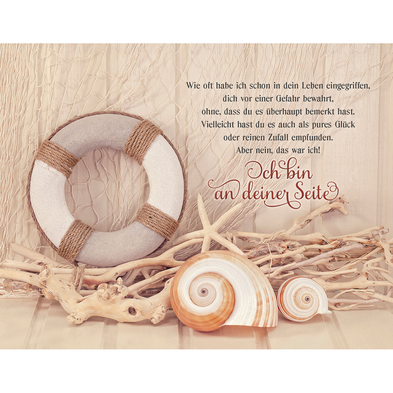 Aufstellbuch - Ich bin dir so nah - Lavendel Vase Glas