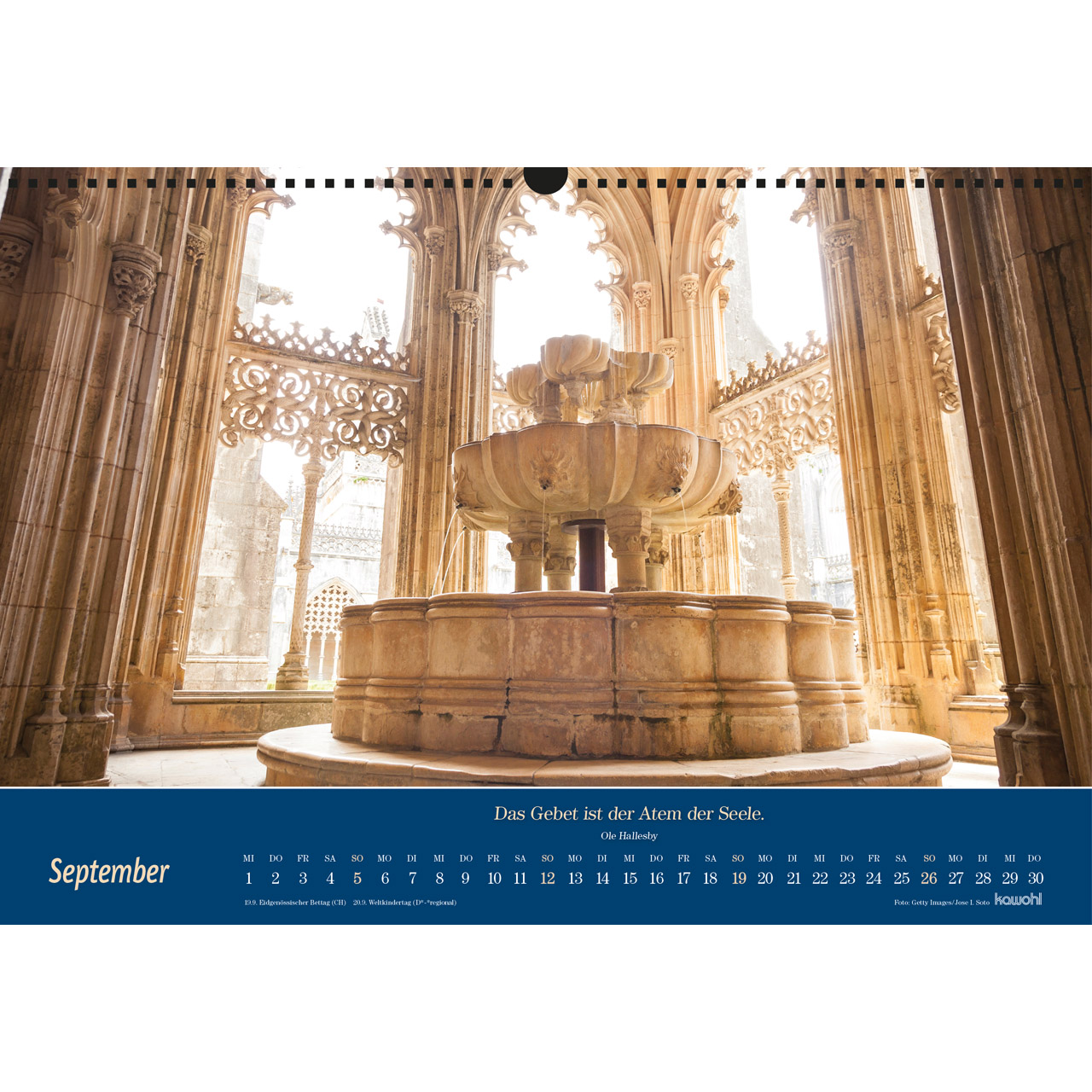 Wandkalender - Atemholen 2027
