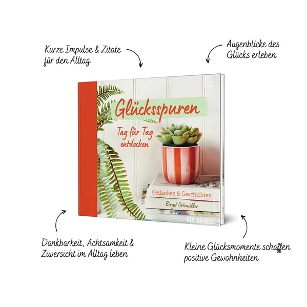 Geschenkbuch - Glücksspuren Tag für Tag entdecken
