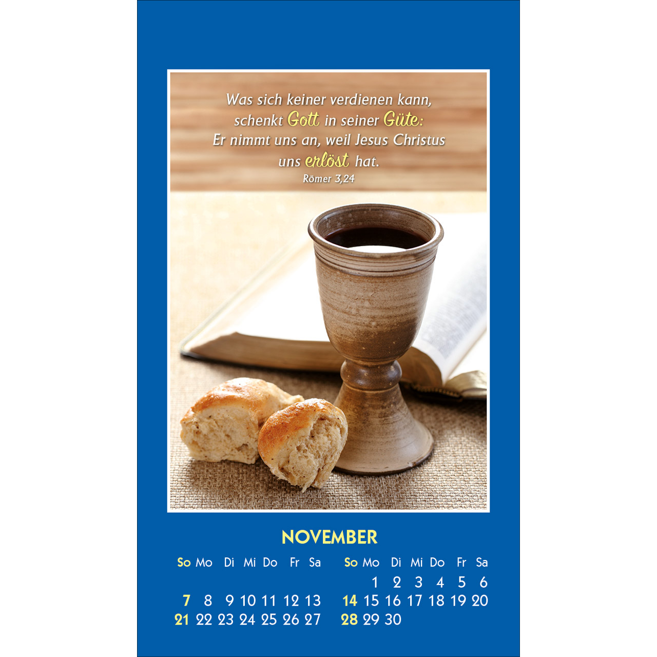 Aufkleberkalender - Gottes Wort - Licht für den Tag 2027