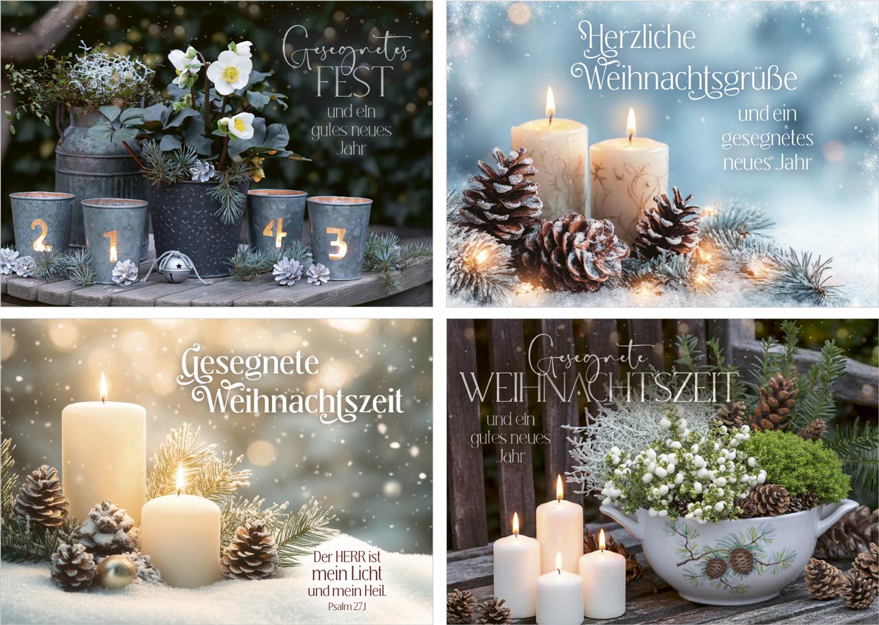 Karte - Minikarten Weihnachten