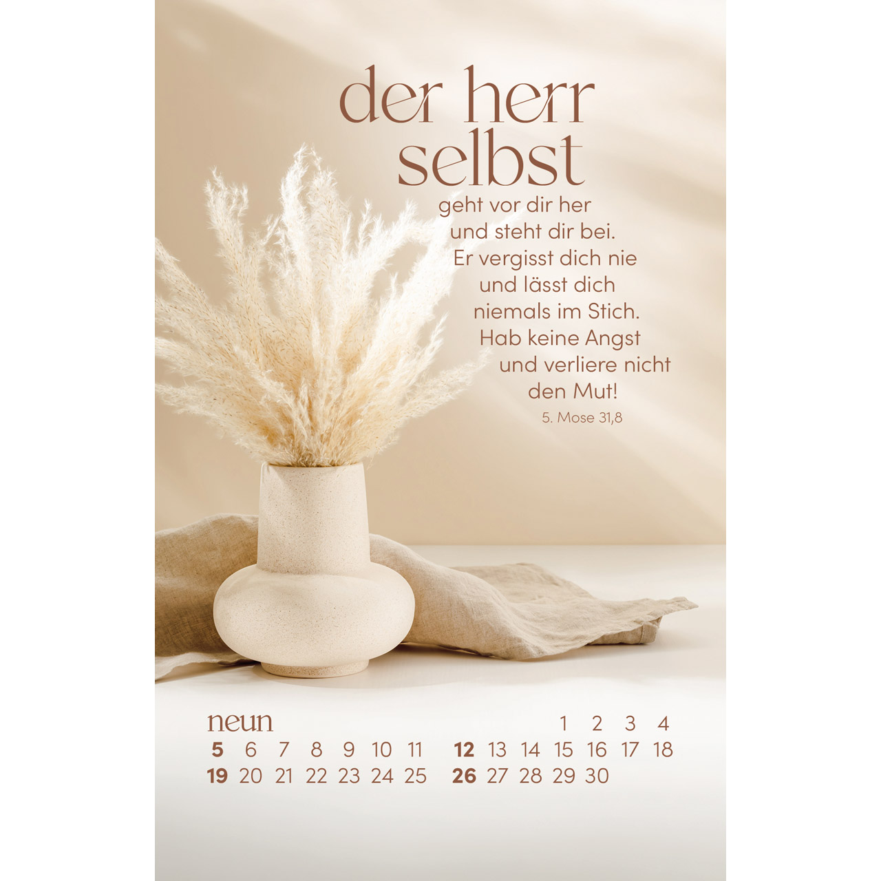 Postkartenkalender - Sein Wort. Dein Fels. 2027
