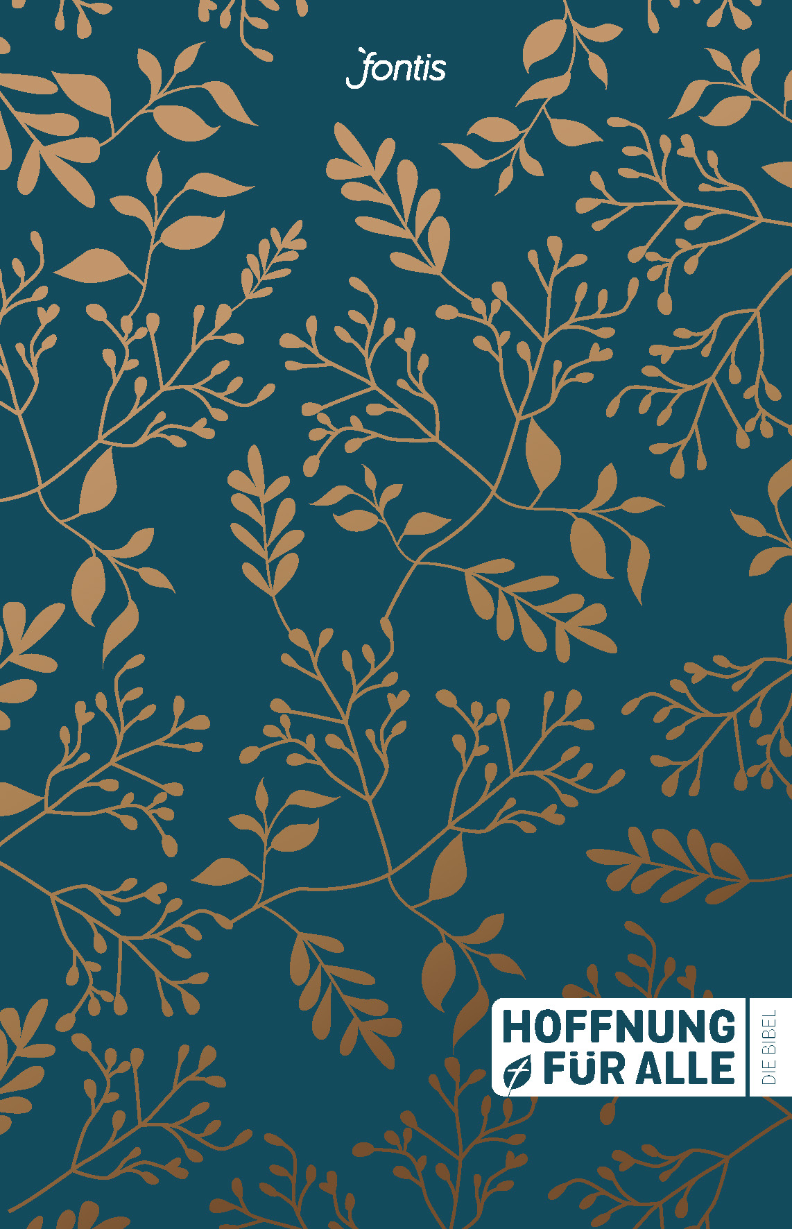 Golden Leaves Edition (Hfa) Großformat Hoffnung für alle Bibel - Golden Leaves Edition (Hfa) Großformat