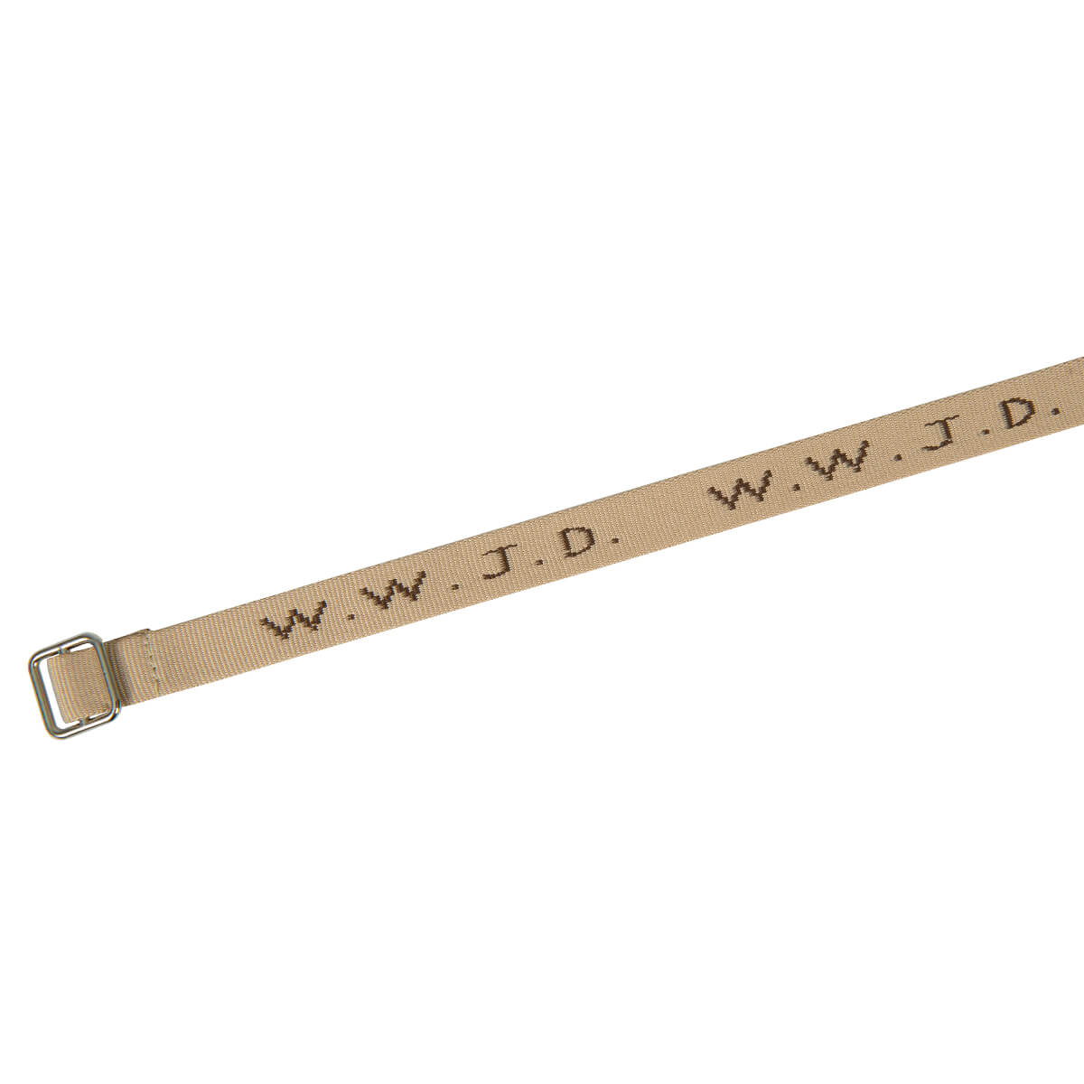 Armband - Armband 'WWJD' beige - Armband