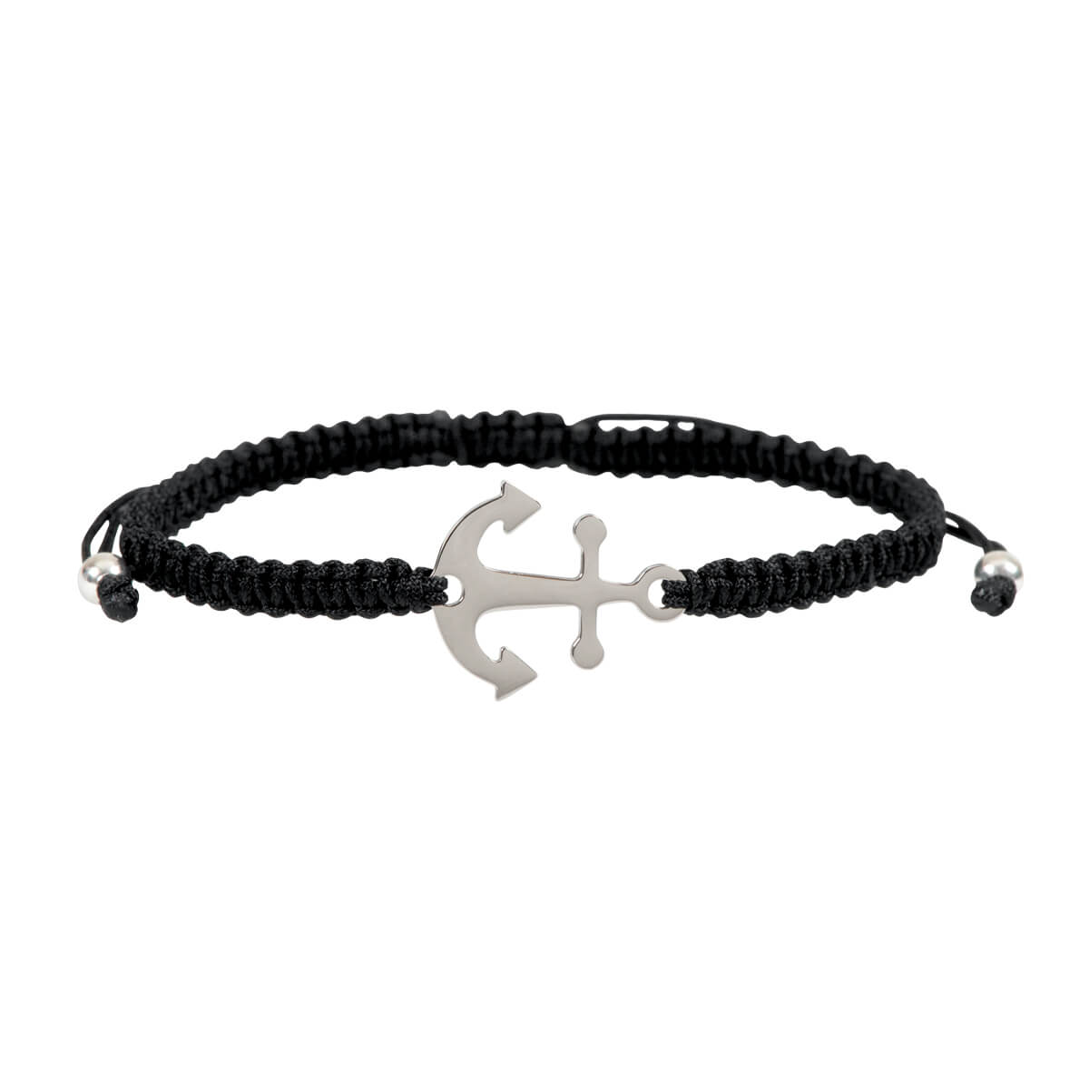 Armband - Armband geflochten mit Anker - geflochtenes Band Anker