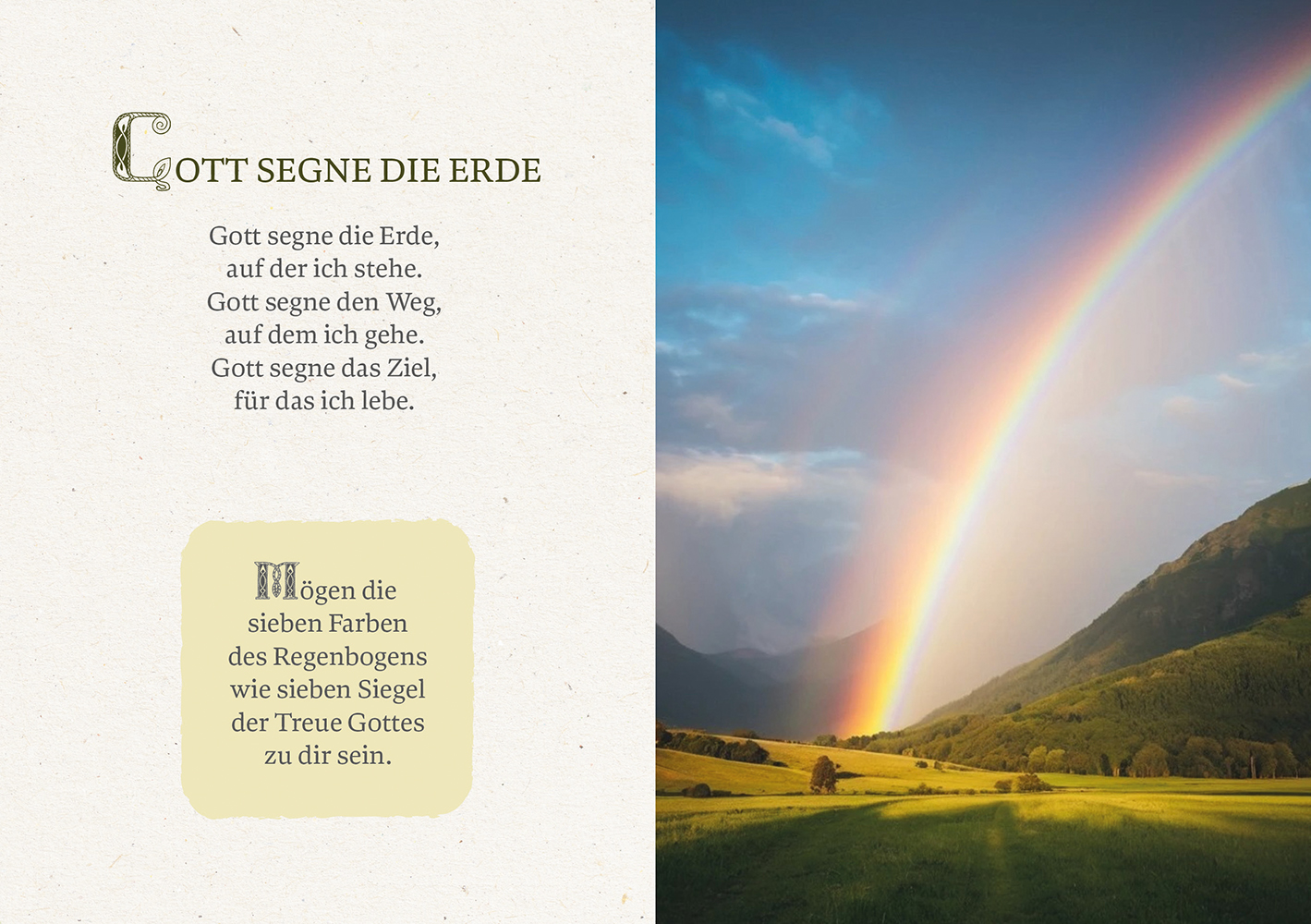 Grußheft - Gott segne den Weg, auf dem du gehst