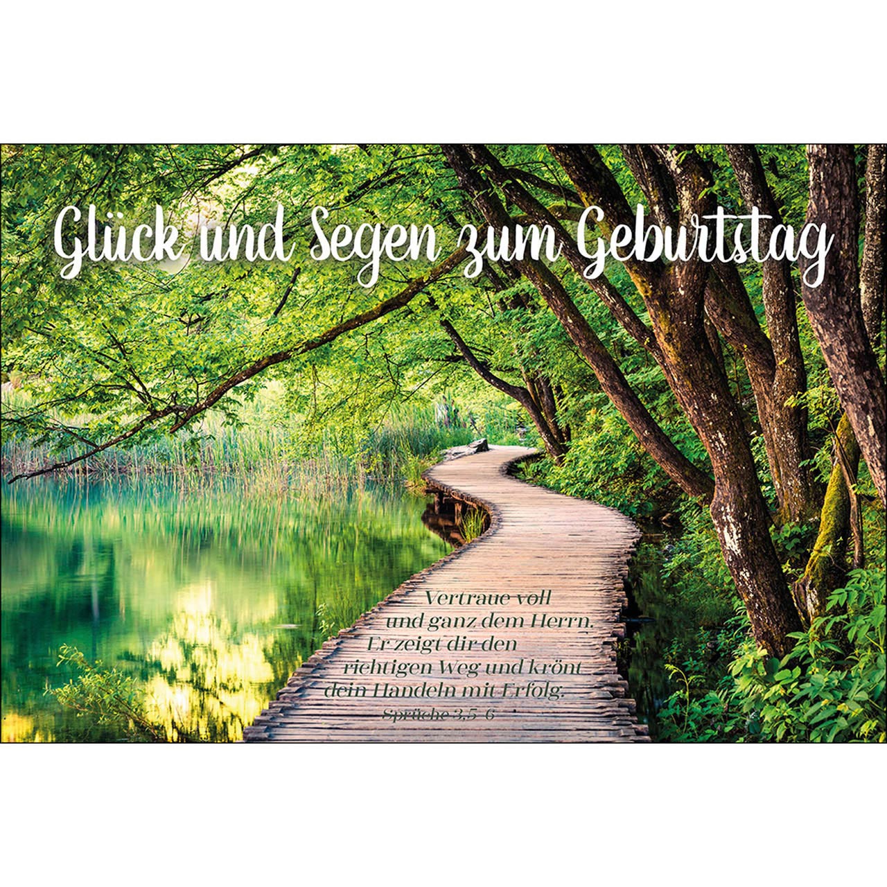 Glück und Segen zum Geburtstag