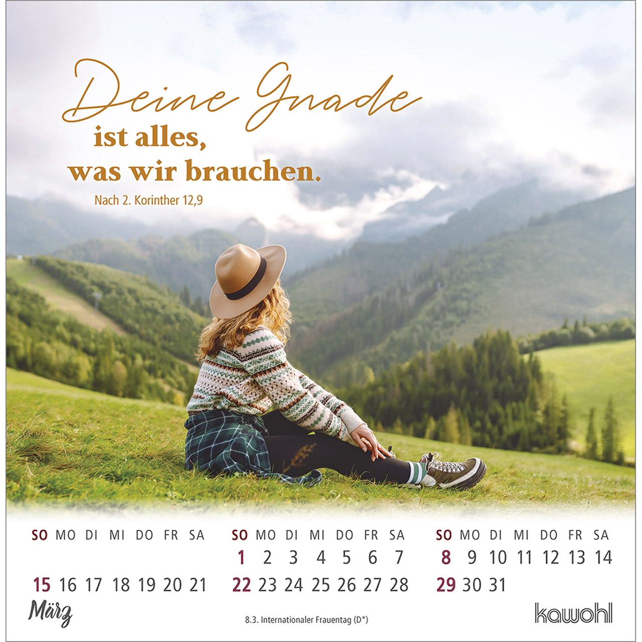 Postkartenkalender - Ankommen & leben 2026