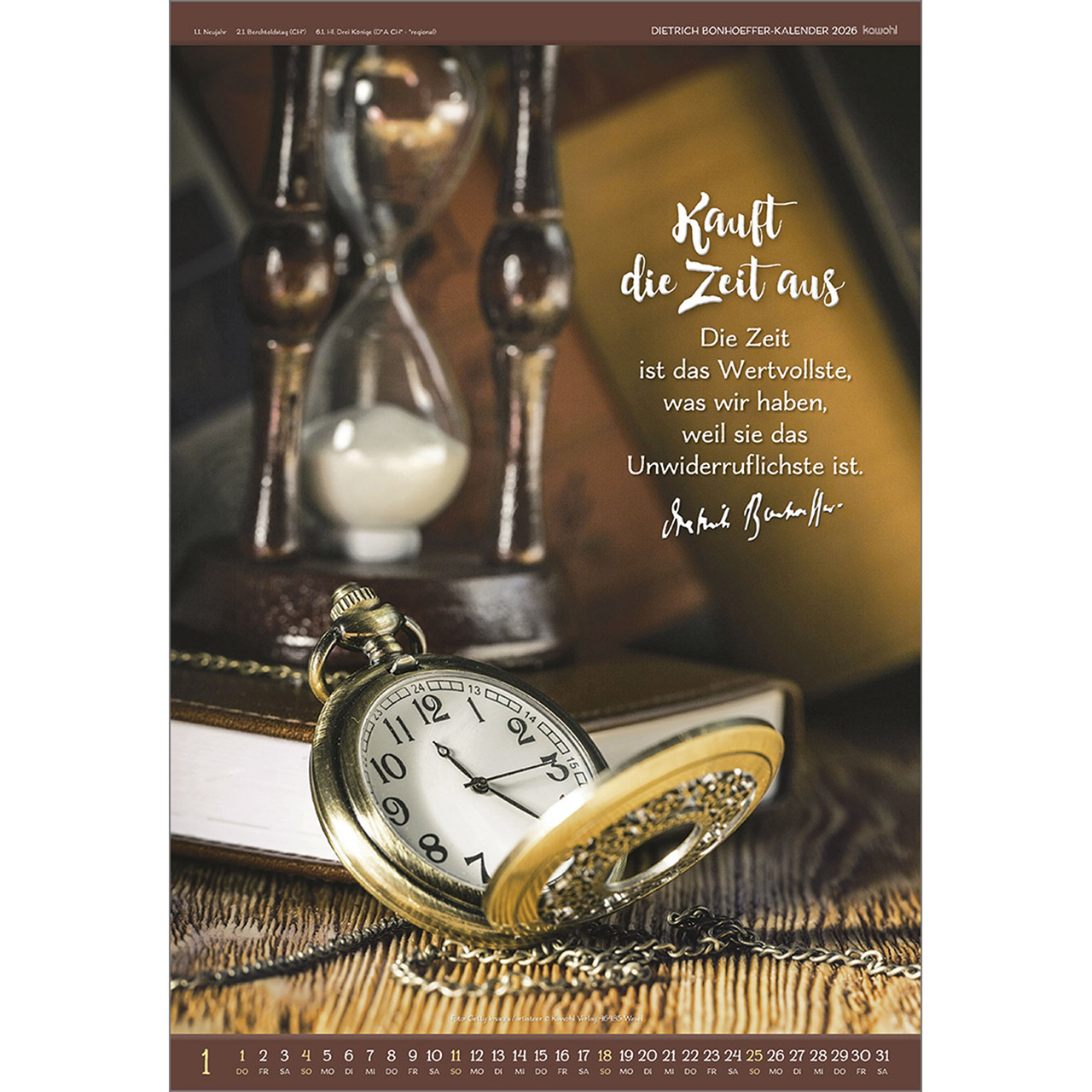 Wandkalender - Gott ist für uns 2026