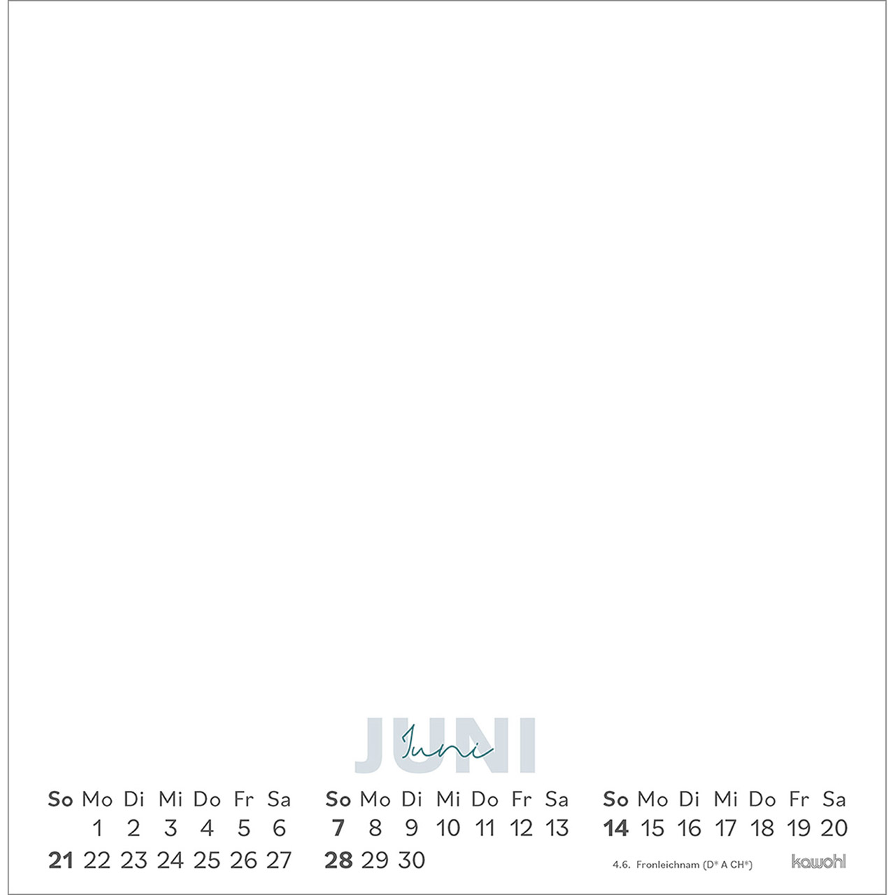 Tischkalender - Einblicke 2026