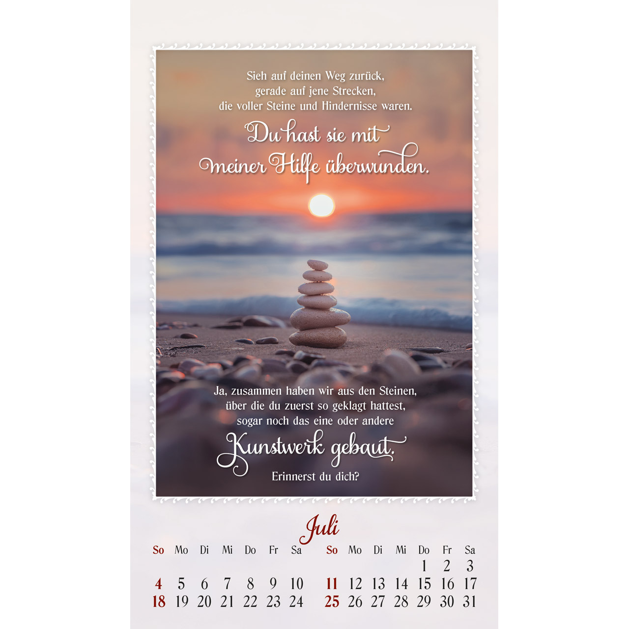 Postkartenkalender - Ich bin da und dir ganz nah 2027