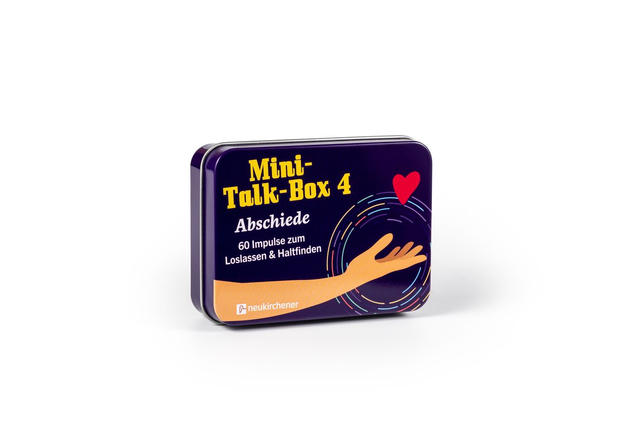 Karten-Box - Mini-Talk-Box 4 - Abschiede