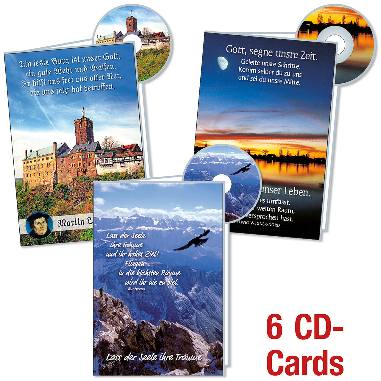 Faltkarte mit CD - Spar-Paket