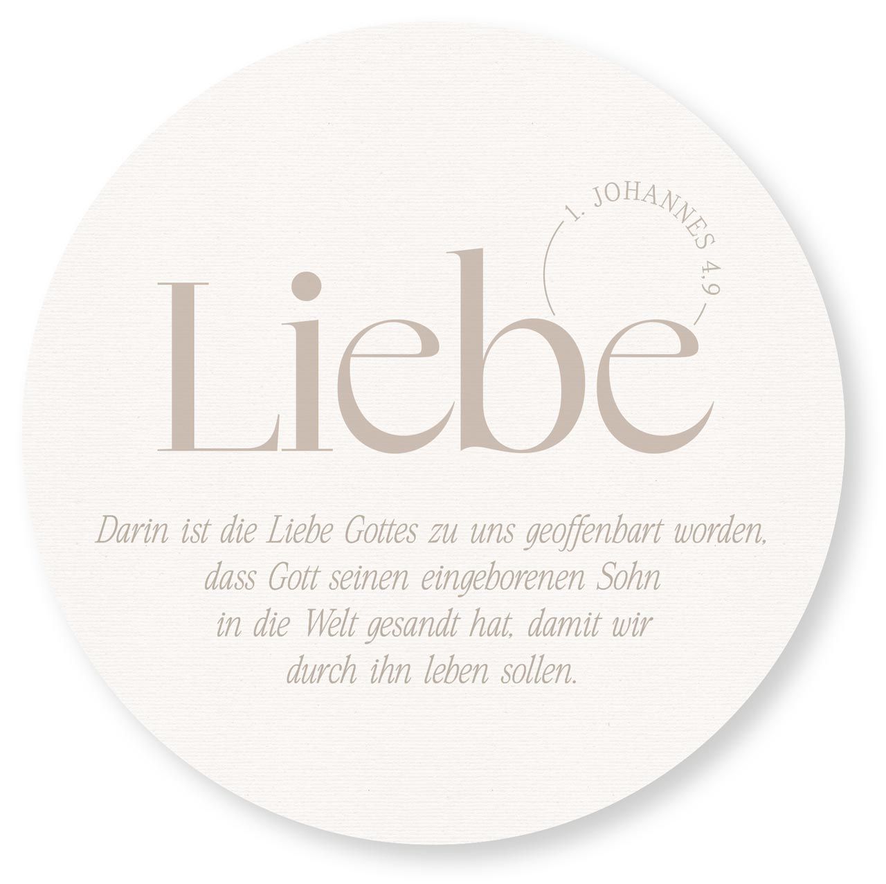 Wandschmuckschild 'Liebe'