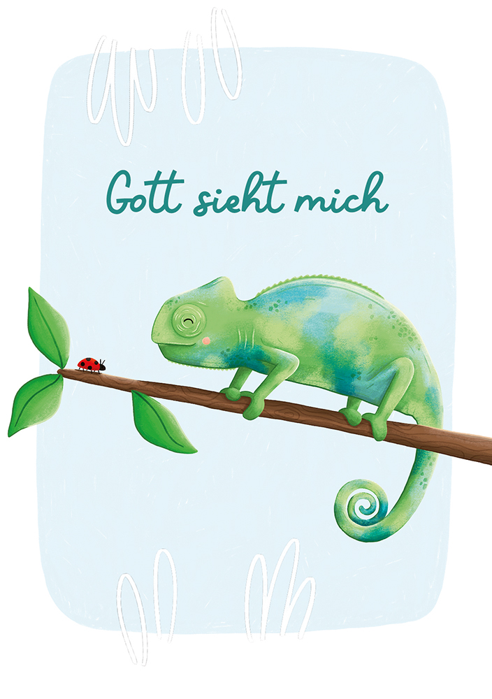 Postkarten - Mein Gott und ich