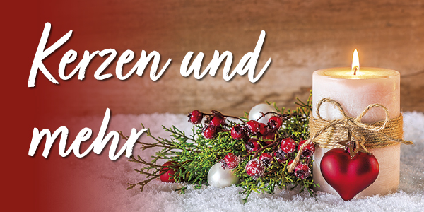 Kerzen und mehr zu Weihnachten
